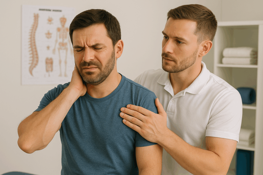 Physiotherapist for Neck pain in Gurgaon