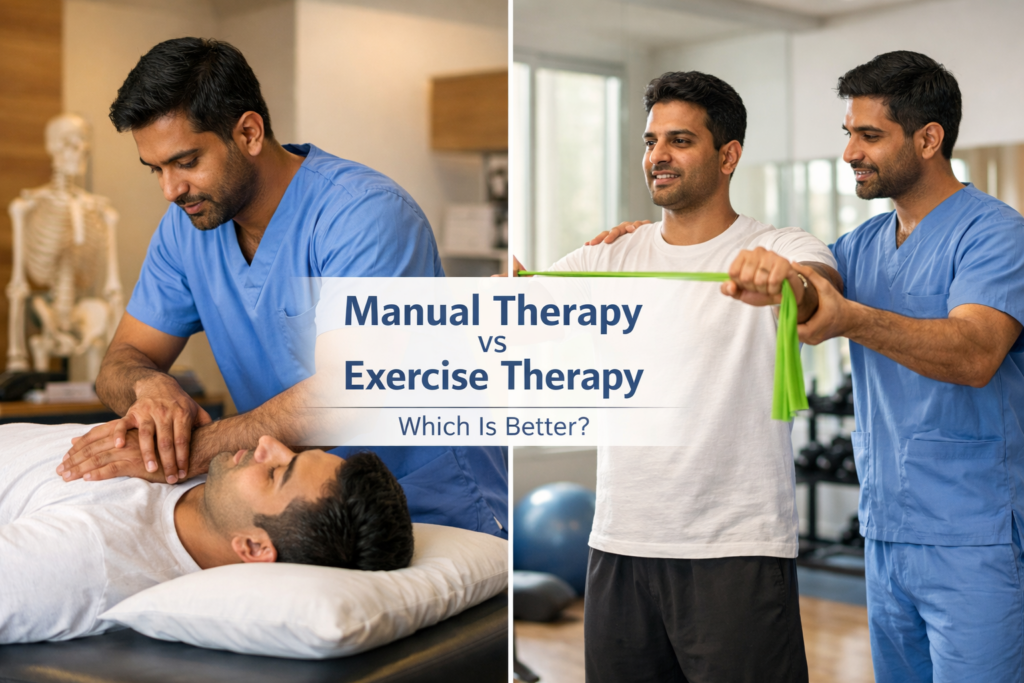 Manual Therapy vs Exercise Therapy Which Is Better