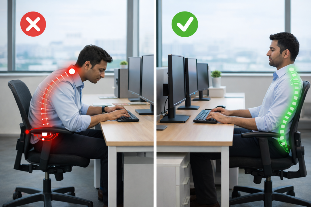 How Desk Jobs Are Affecting Your Posture and Spine Health