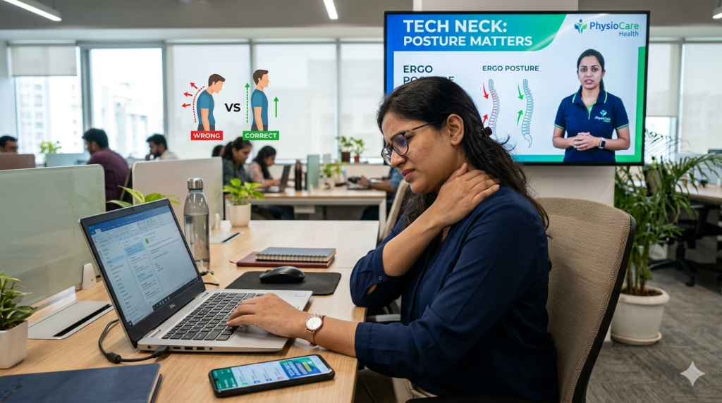 Neck Pain from Mobile and Laptop Use: Why It Happens and What You Can Do About It