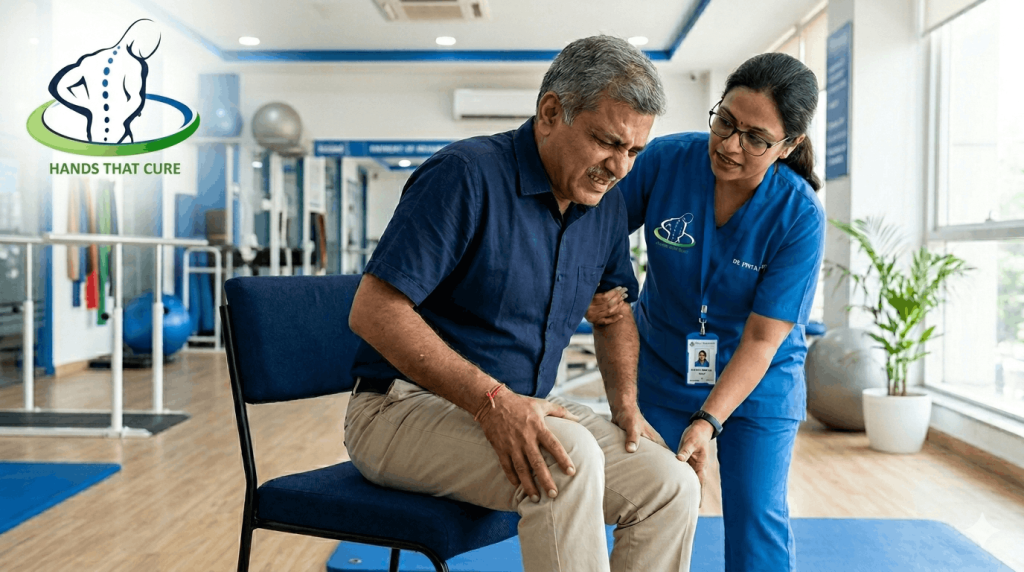 Knee pain treatment without surgery at Matteo Physio